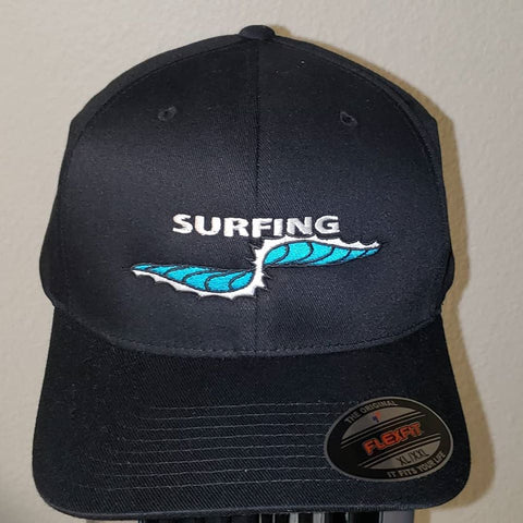 First Generation Original Surfing a Wave of Life Flexfit Hats