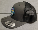 TRUCKER HAT (RETRO) Logo BLACK & 2-Tone