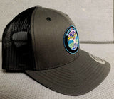 TRUCKER HAT (RETRO) Logo BLACK & 2-Tone